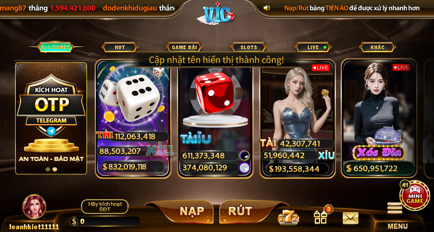 Top 10 Cổng Game Bài Đổi Thưởng Uy Tín Nhất Hiện Nay 10 Cổng game bài đổi thưởng Vic Club