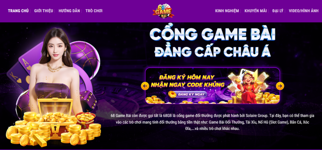 68 Game Bài – Sân Chơi Đổi Uy Tín Từ Solaire Group 1 Giới Thiệu Chi Tiết 68 Game Bài